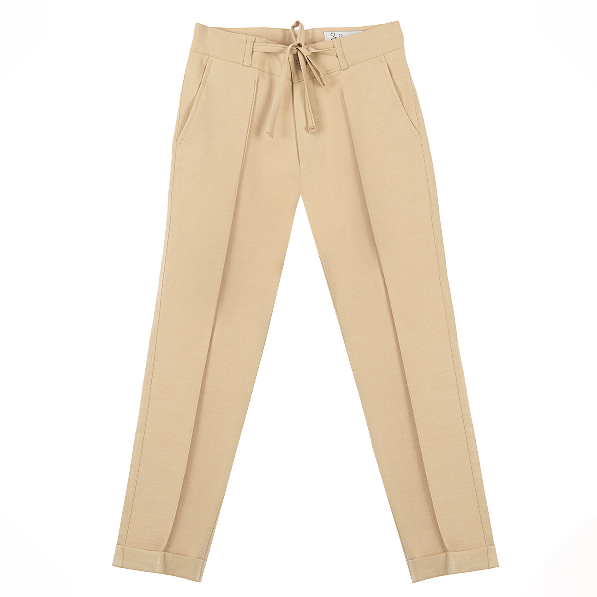 Bej Rengi Erkek Çocuk Takım Elbise 1-14 Yaş Keten Yazlık Şık Set