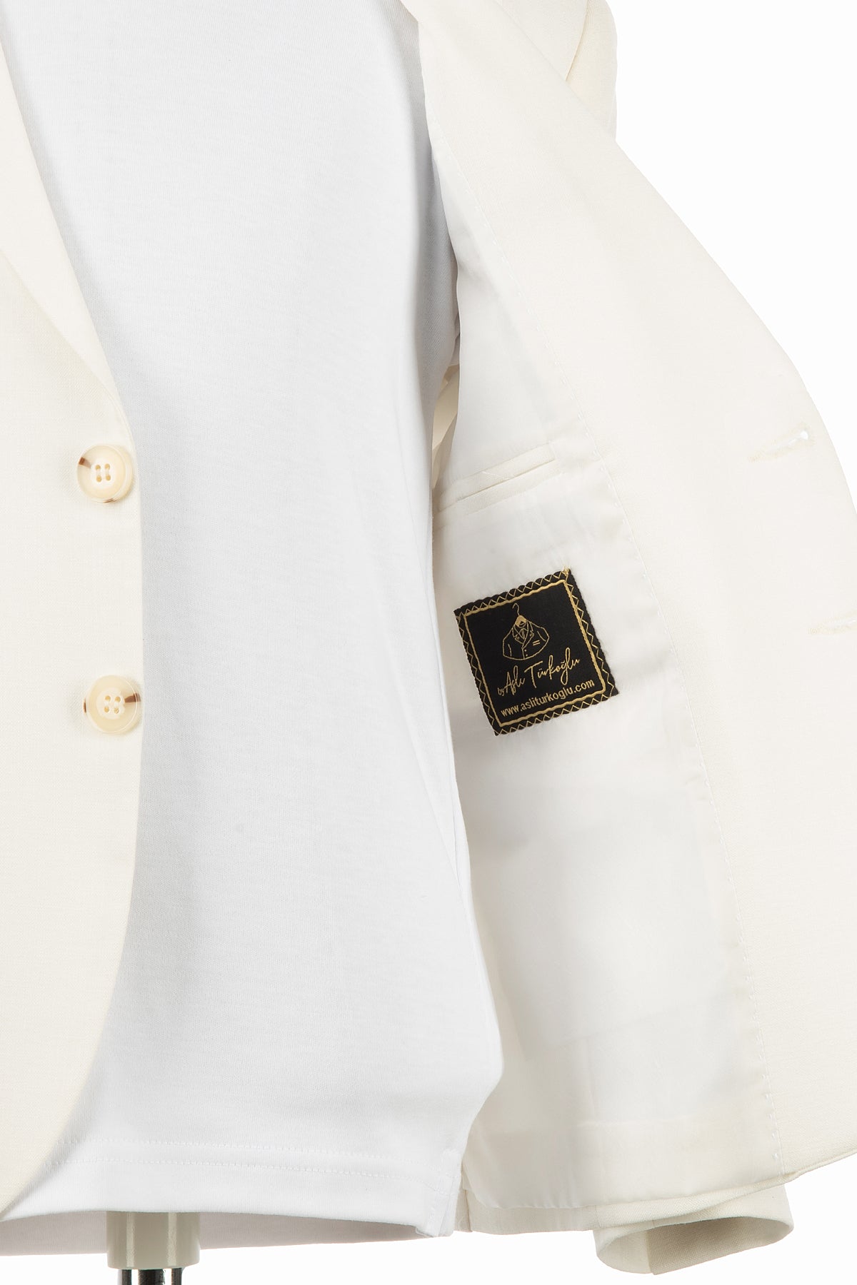 Ekru Keten Çocuk Takım Elbise | 1-14 Yaş Erkek Yazlık Şık Set